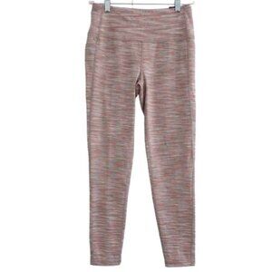NEW DSG Momentum High Rise 7/8 Tight Legging Tan Spacedye Size S Athletic